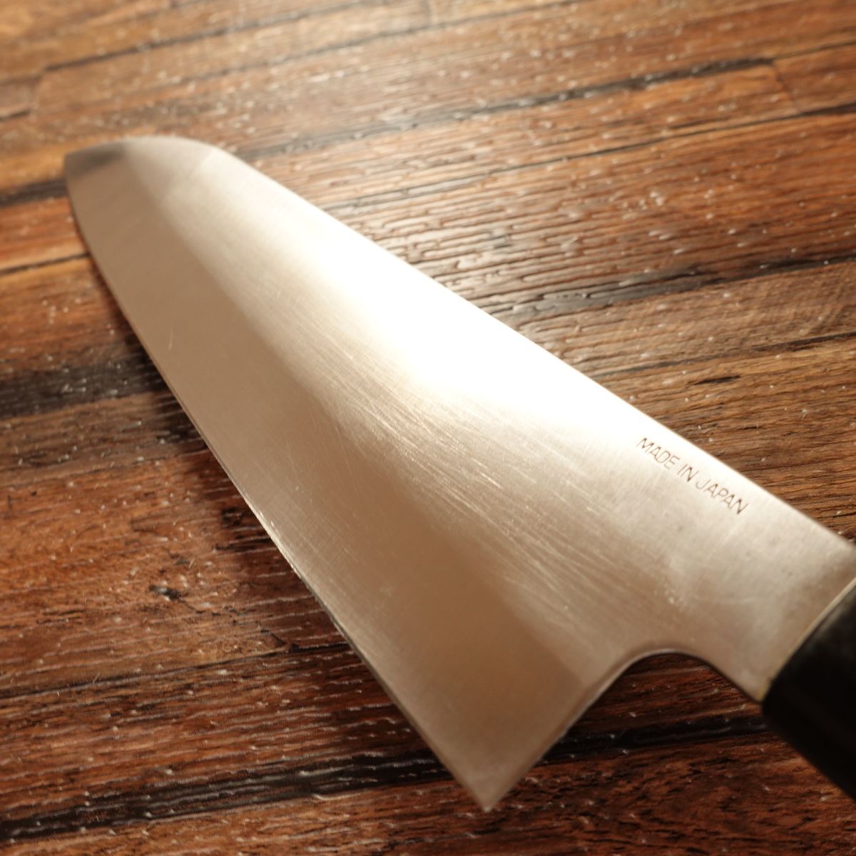 Seki Ippongi Santoku Knife, Sharpened, Stainless, Thin & Light, 175mm