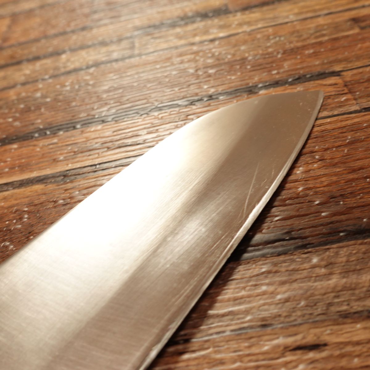 Seki Ippongi Santoku Knife, Sharpened, Stainless, Thin & Light, 175mm