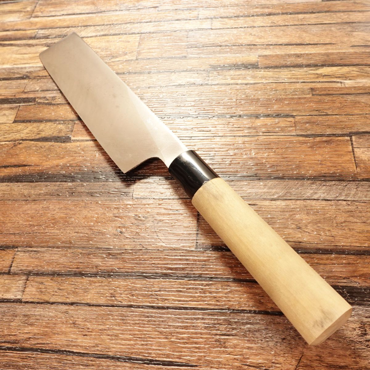 Goh Umanosuke Yoshihiro Usuba Knife, Sharpened, Single Bevel, Hagane Steel, Nearly Unused, 200mm