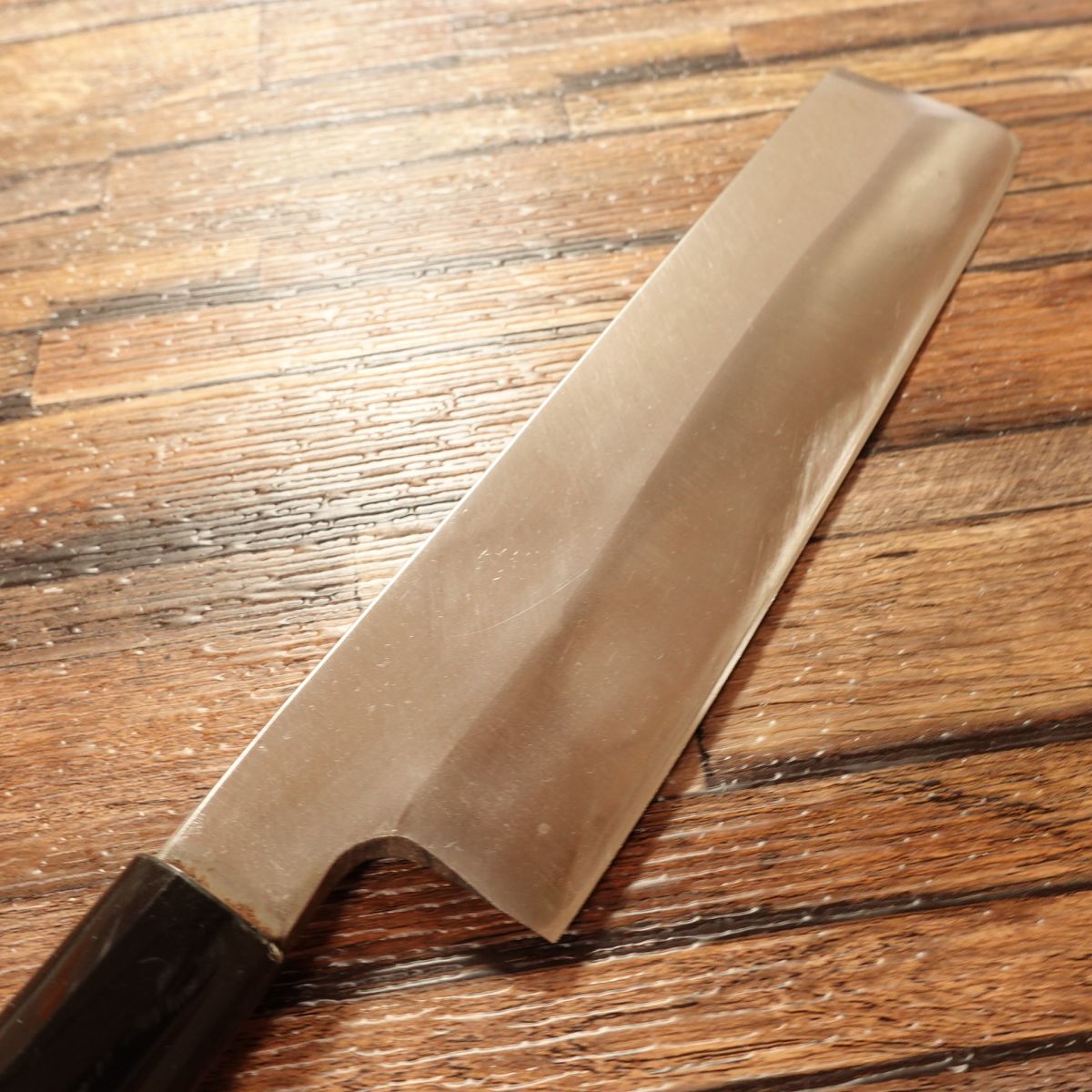 Goh Umanosuke Yoshihiro Usuba Knife, Sharpened, Single Bevel, Hagane Steel, Nearly Unused, 200mm