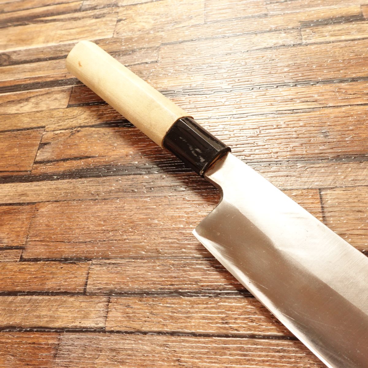 Goh Umanosuke Yoshihiro Usuba Knife, Sharpened, Single Bevel, Hagane Steel, Nearly Unused, 200mm