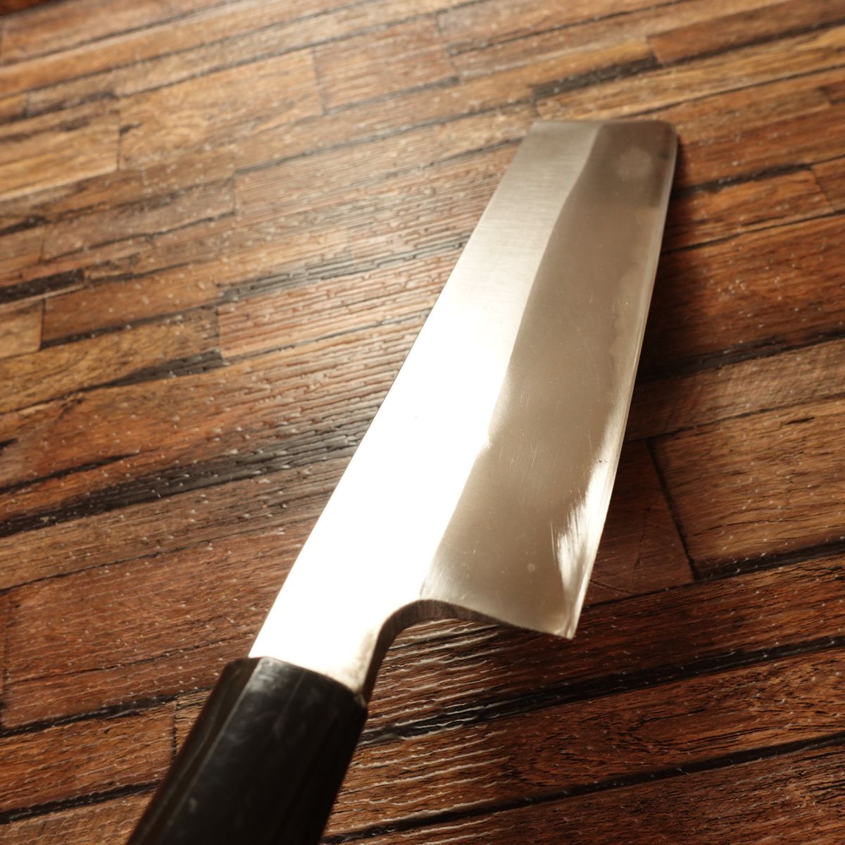 Goh Umanosuke Yoshihiro Usuba Knife, Sharpened, Single Bevel, Hagane Steel, Nearly Unused, 200mm