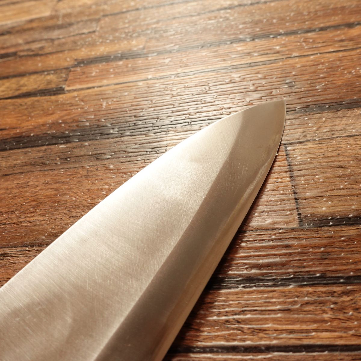 Goh Umanosuke Yoshihiro Deba Knife, Sharpened, Single Bevel, Hagane Steel, Nearly Unused, 170mm