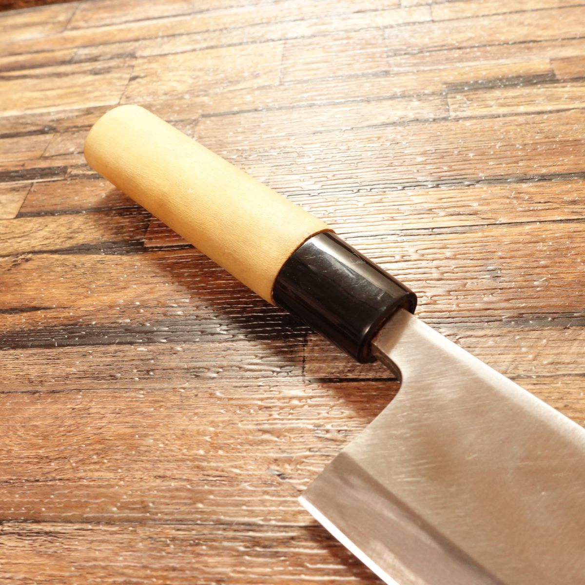 Goh Umanosuke Yoshihiro Deba Knife, Sharpened, Single Bevel, Hagane Steel, Nearly Unused, 170mm