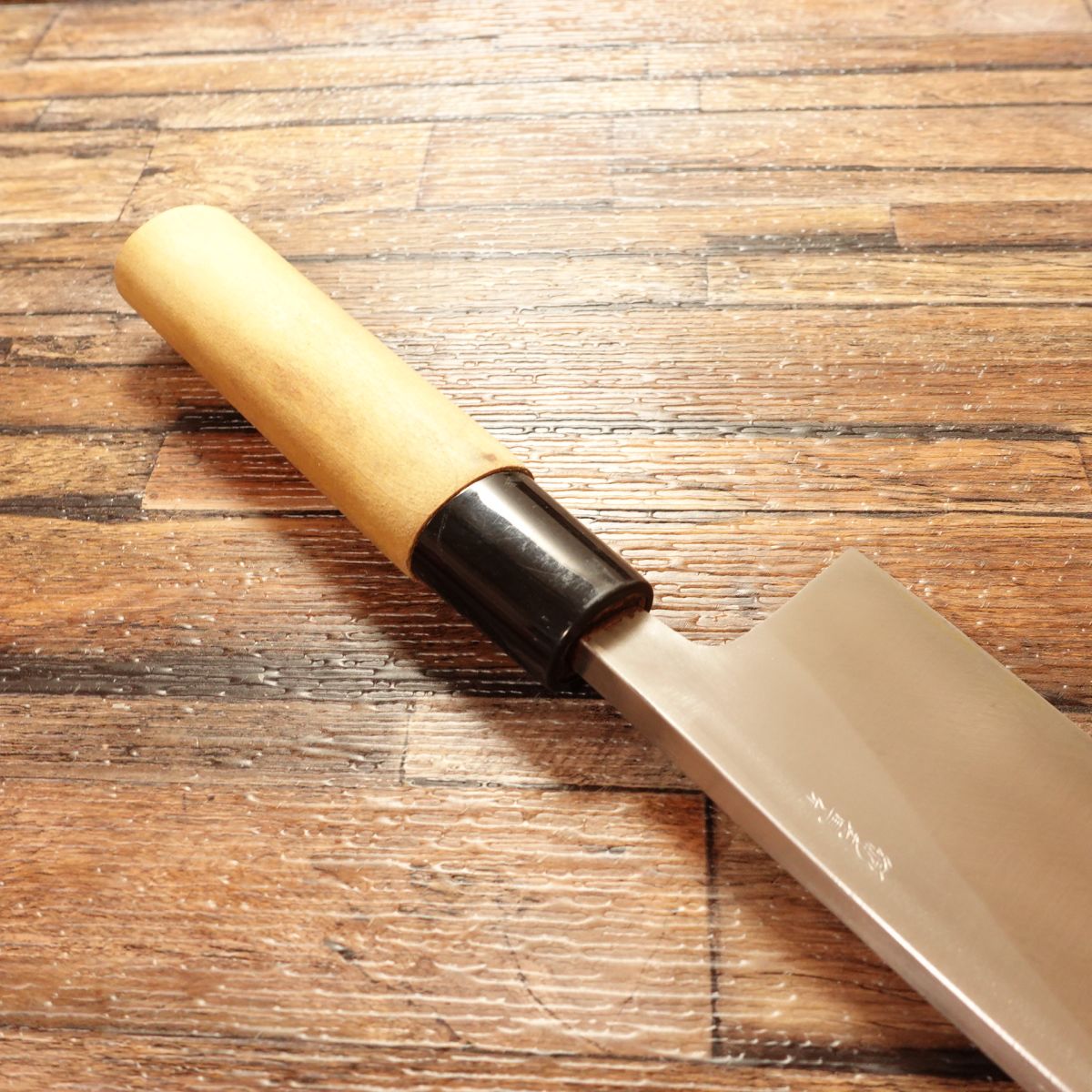Goh Umanosuke Yoshihiro Deba Knife, Sharpened, Single Bevel, Hagane Steel, Nearly Unused, 170mm
