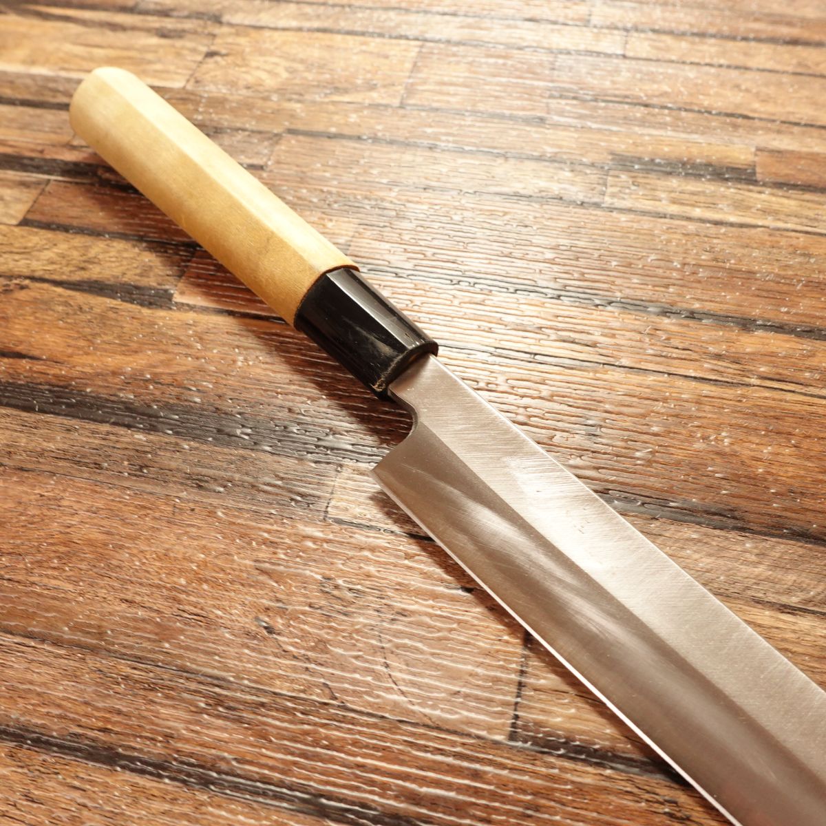 Goh Umanosuke Yoshihiro Yanagiba Knife, Sharpened, Sashimi Knife, Single Bevel, Nearly Unused, 245mm