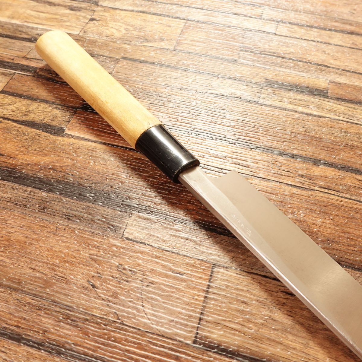 Goh Umanosuke Yoshihiro Yanagiba Knife, Sharpened, Sashimi Knife, Single Bevel, Nearly Unused, 245mm