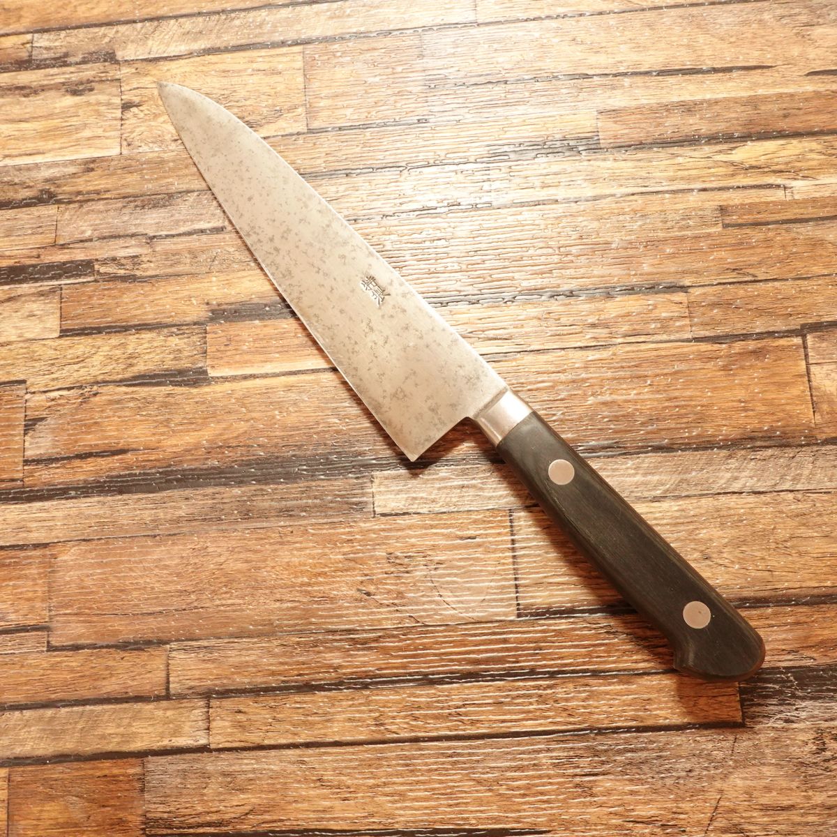 Aritsugu Gyuto Knife, Sharpened, Thick Western Deba Style, Special Model, 180mm