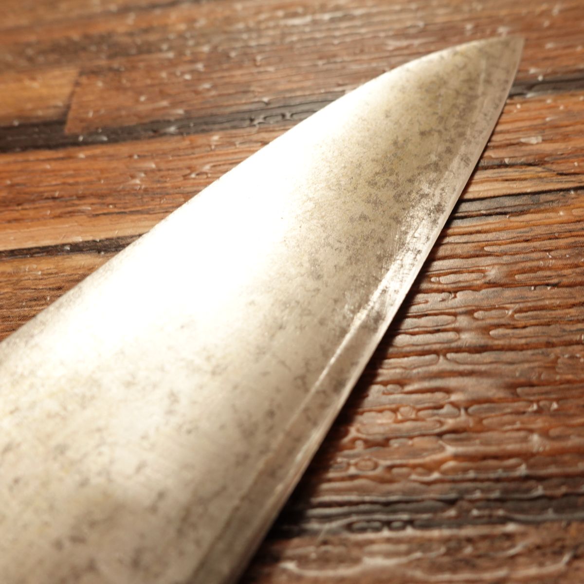 Aritsugu Gyuto Knife, Sharpened, Thick Western Deba Style, Special Model, 180mm