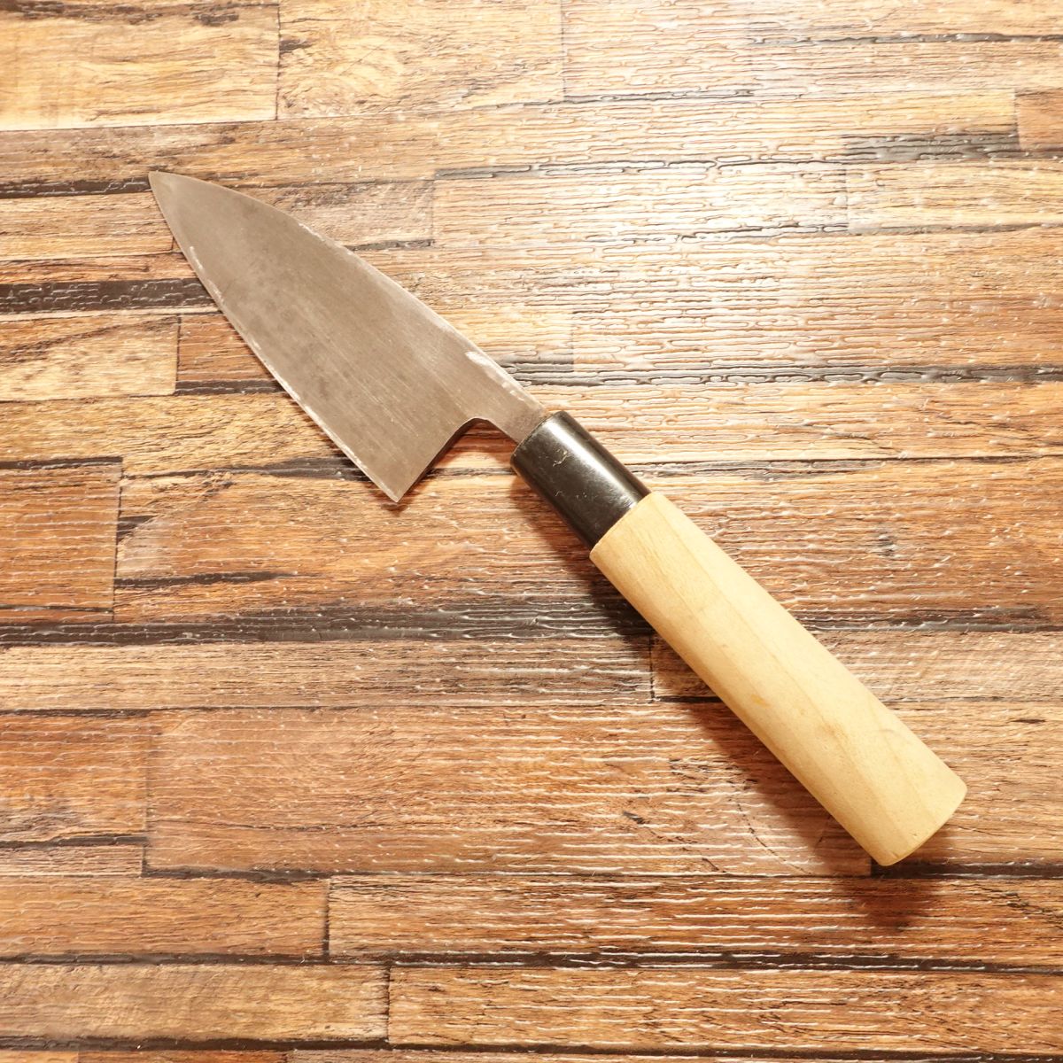 Hiromoto Aji-Kiri Knife, Sharpened, Hagane, 105mm
