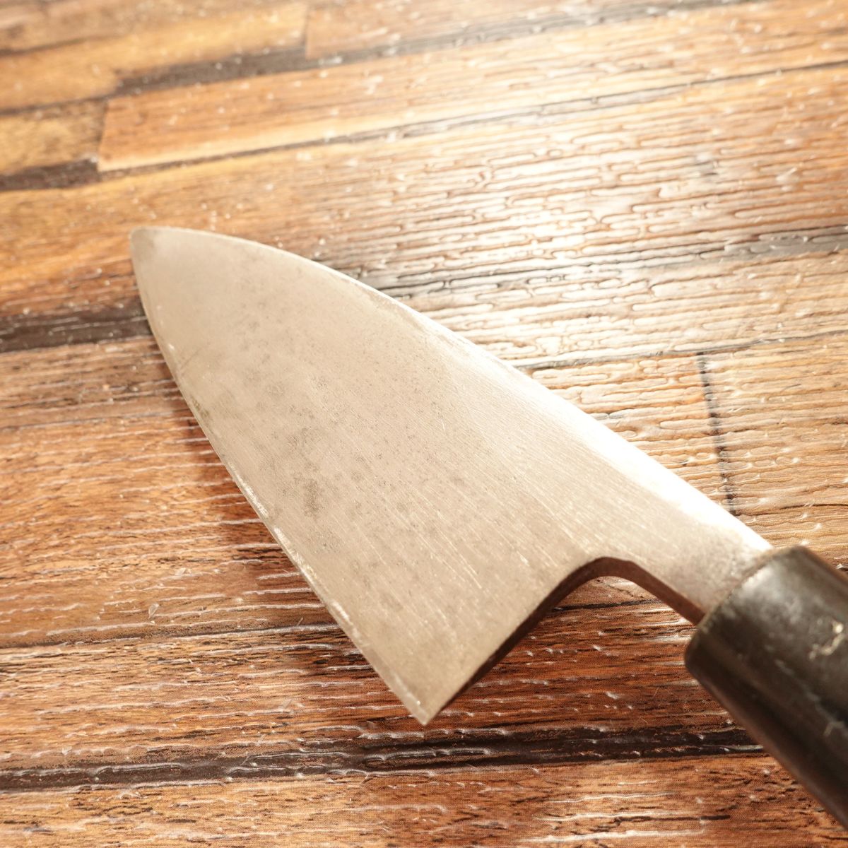 Hiromoto Aji-Kiri Knife, Sharpened, Hagane, 105mm