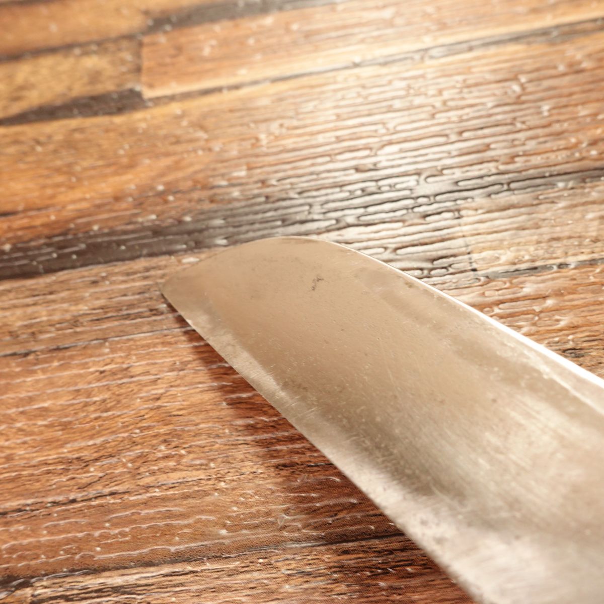 Aritsugu Mukimono Knife, Sharpened, Water Buffalo Handle, 95mm