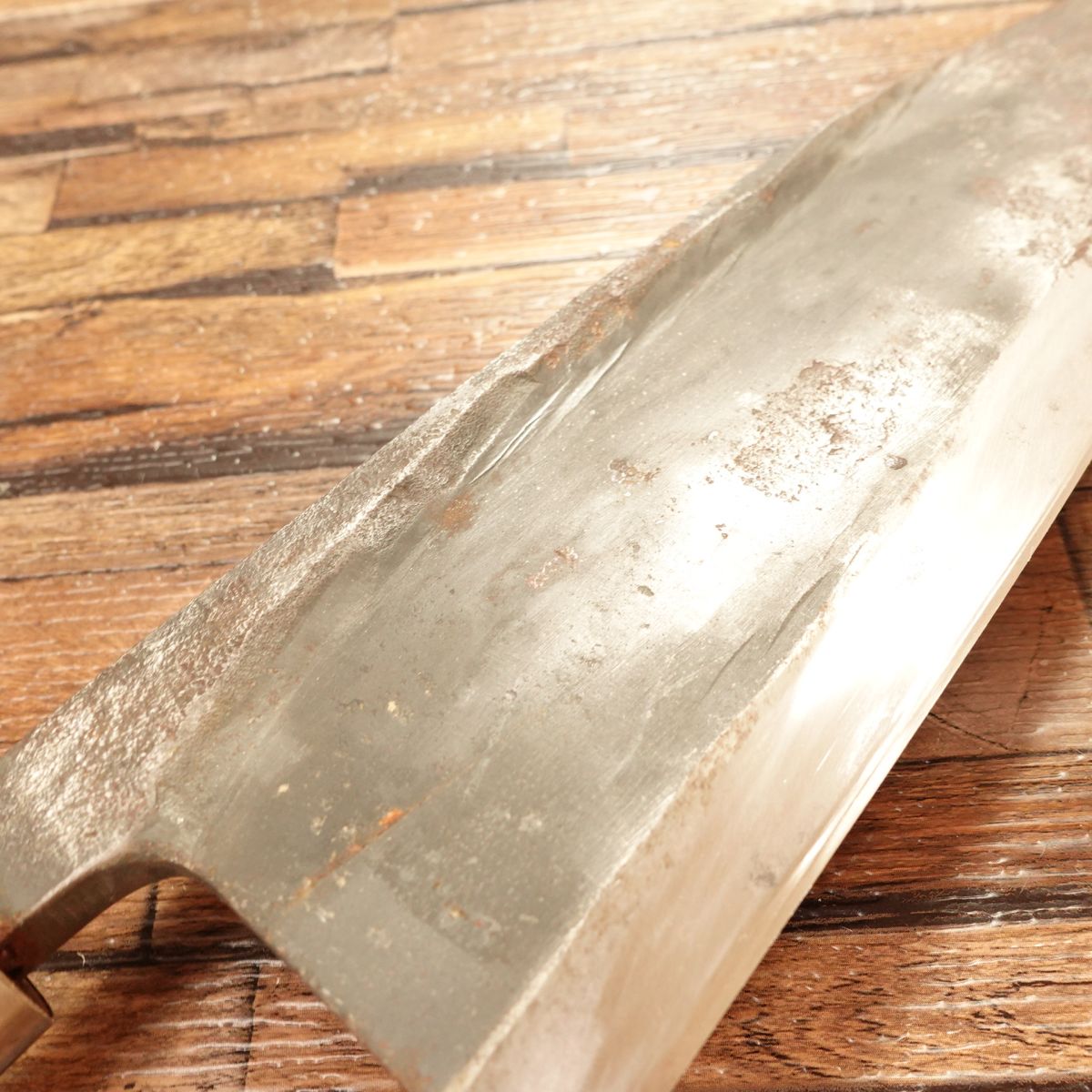 Aritsugu Large Deba Knife, Sharpened, Black Finish, Premium Model, 245mm