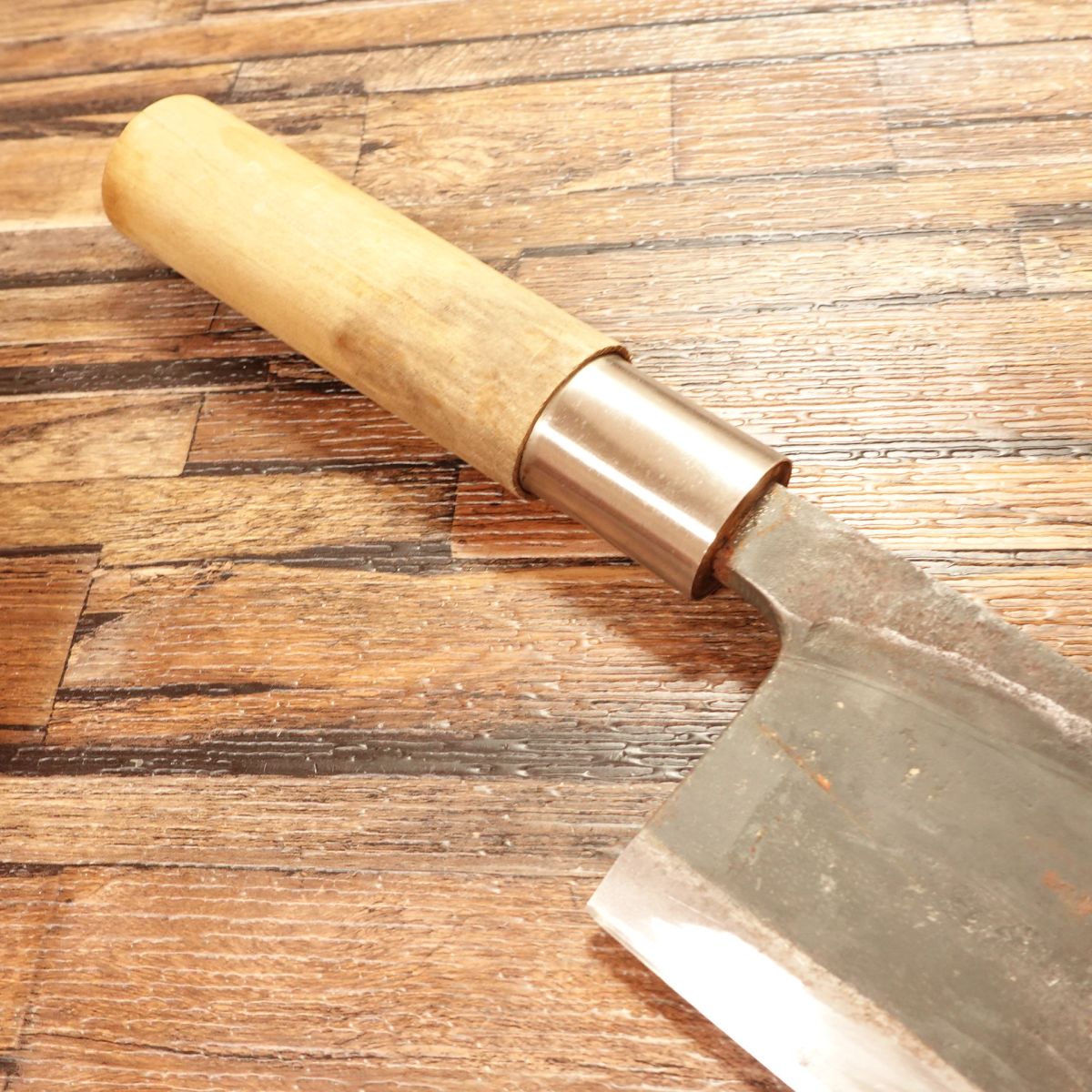 Aritsugu Large Deba Knife, Sharpened, Black Finish, Premium Model, 245mm