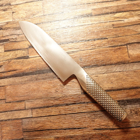 GLOBAL Santoku Knife G-46, Sharpened, 175mm