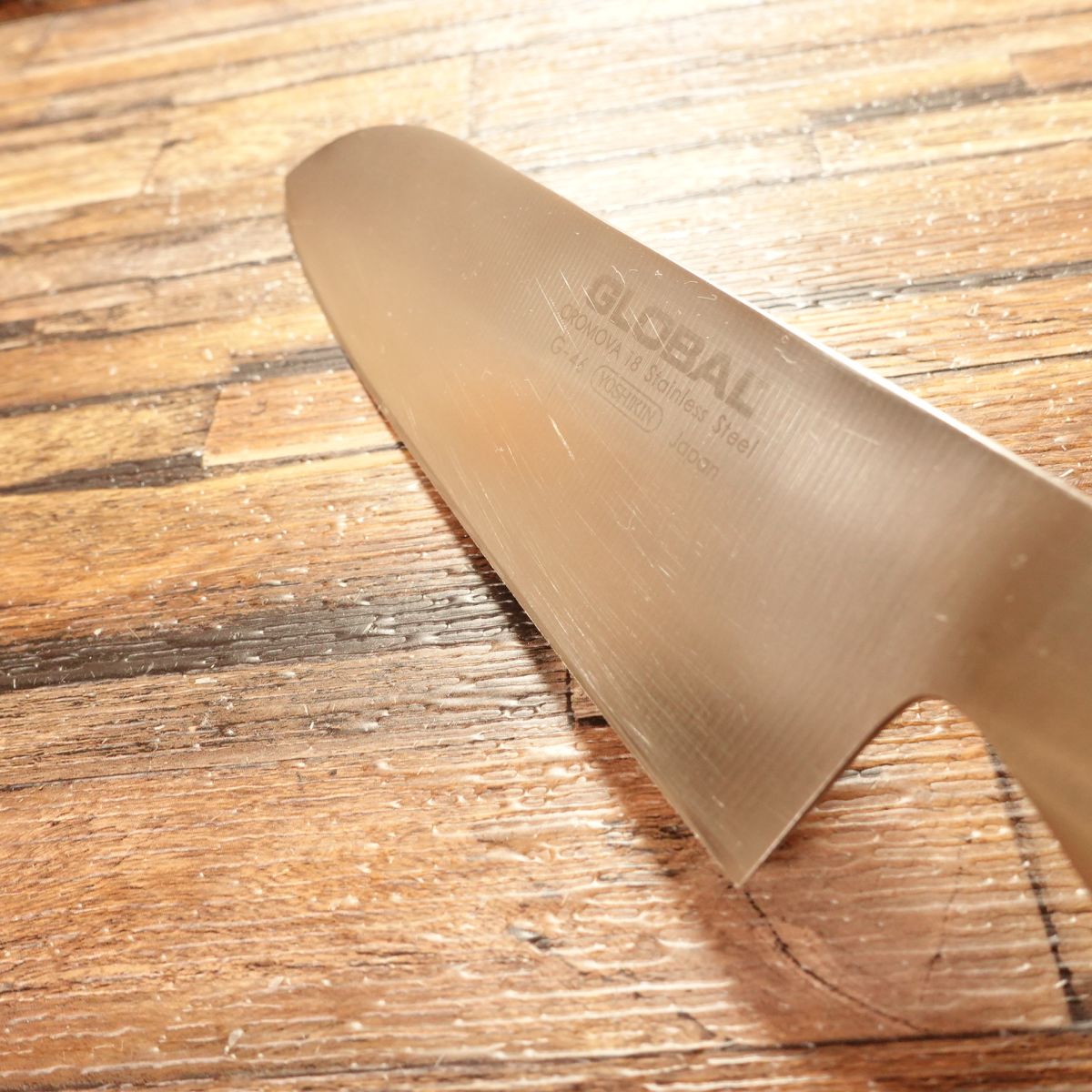 GLOBAL Santoku Knife G-46, Sharpened, 175mm