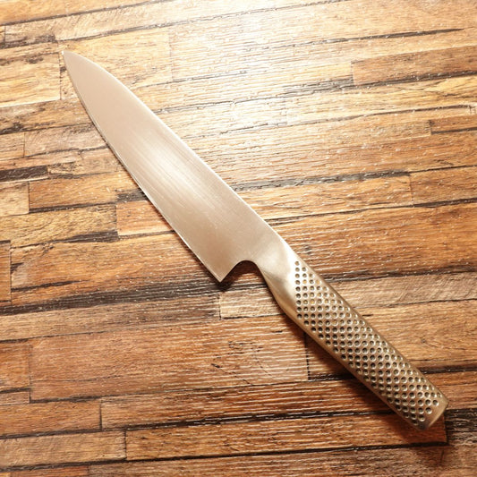 GLOBAL Gyuto Knife G-55, Sharpened, 180mm