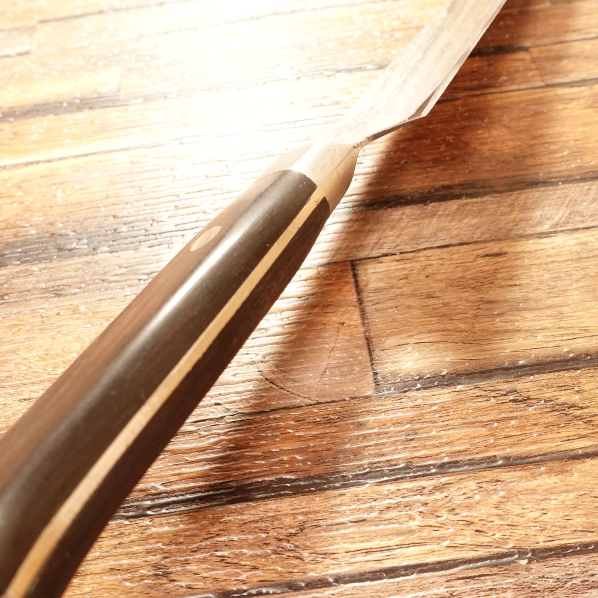 Izutsuki Kiya Gyuto Knife, Sharpened, All-Purpose Knife, #3 Phoenix Steel, Carefully Used, 195mm