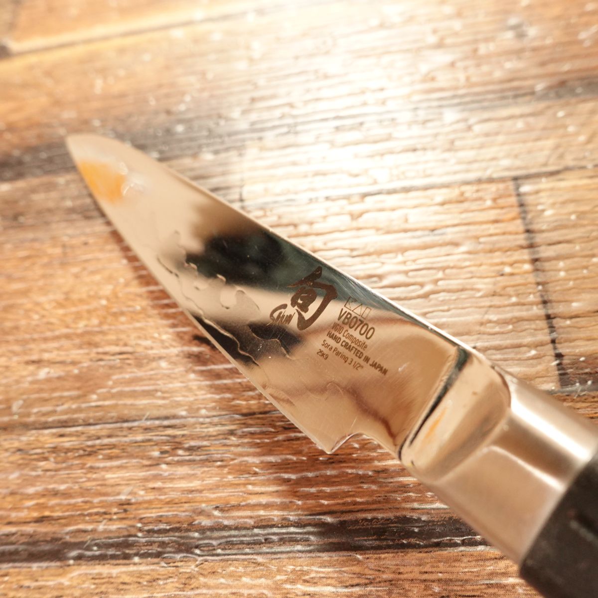 Shun SORA Petty Knife, Sharpened, KAI VG10, Fruit Knife, VB0700, 90mm