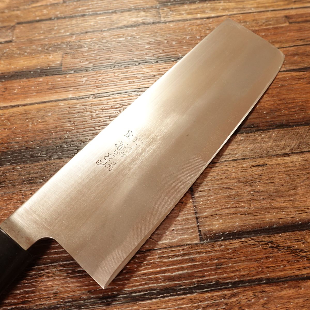 Tetsuhiro Nakiri Knife, Sharpened, Stainless Steel, Double Bevel, 160mm