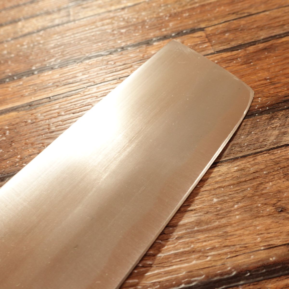 Tetsuhiro Nakiri Knife, Sharpened, Stainless Steel, Double Bevel, 160mm