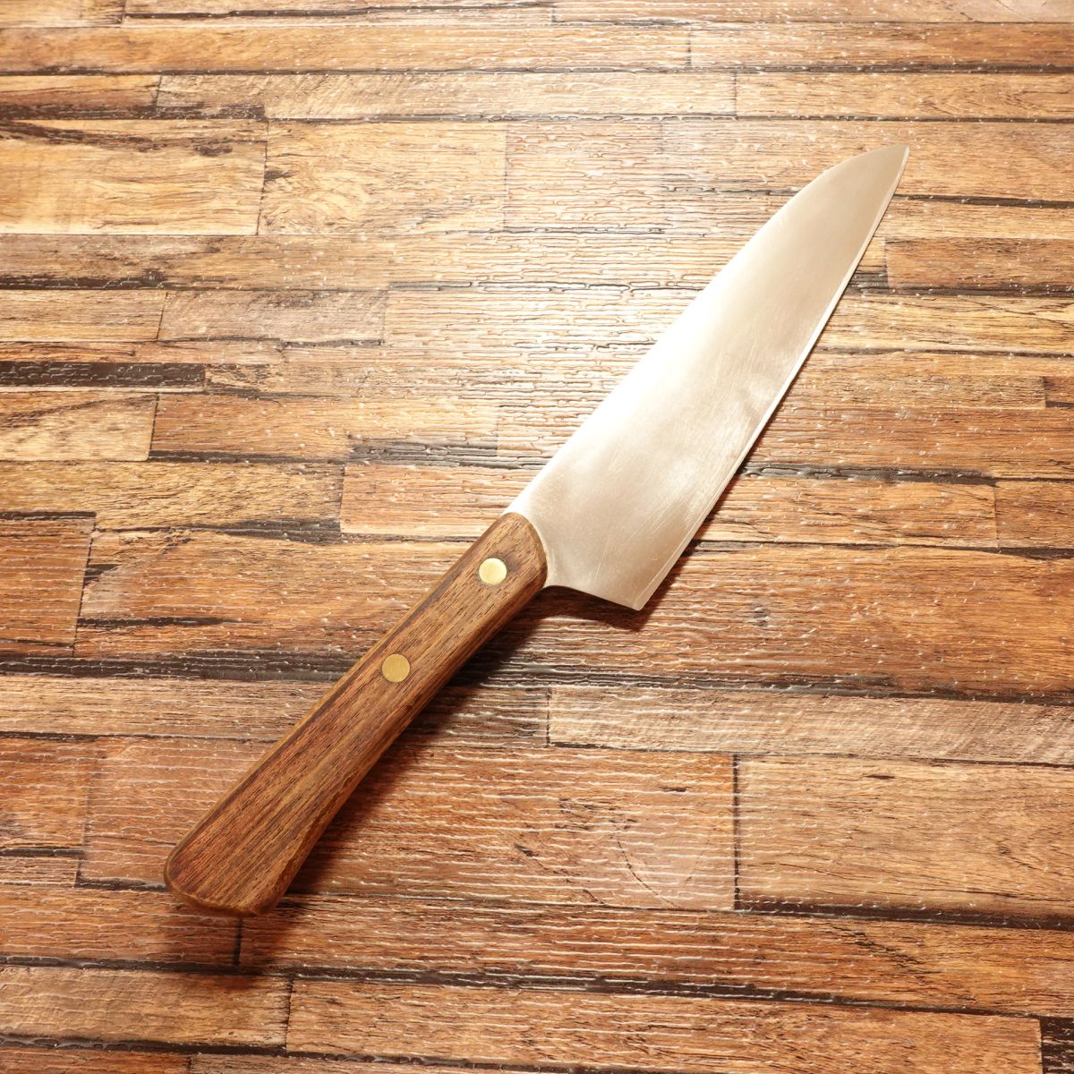 High-Grade Yasuki Hagane Steel Santoku Knife, Sharpened, All-Purpose Knife, Gyuto, HRC57, 160mm