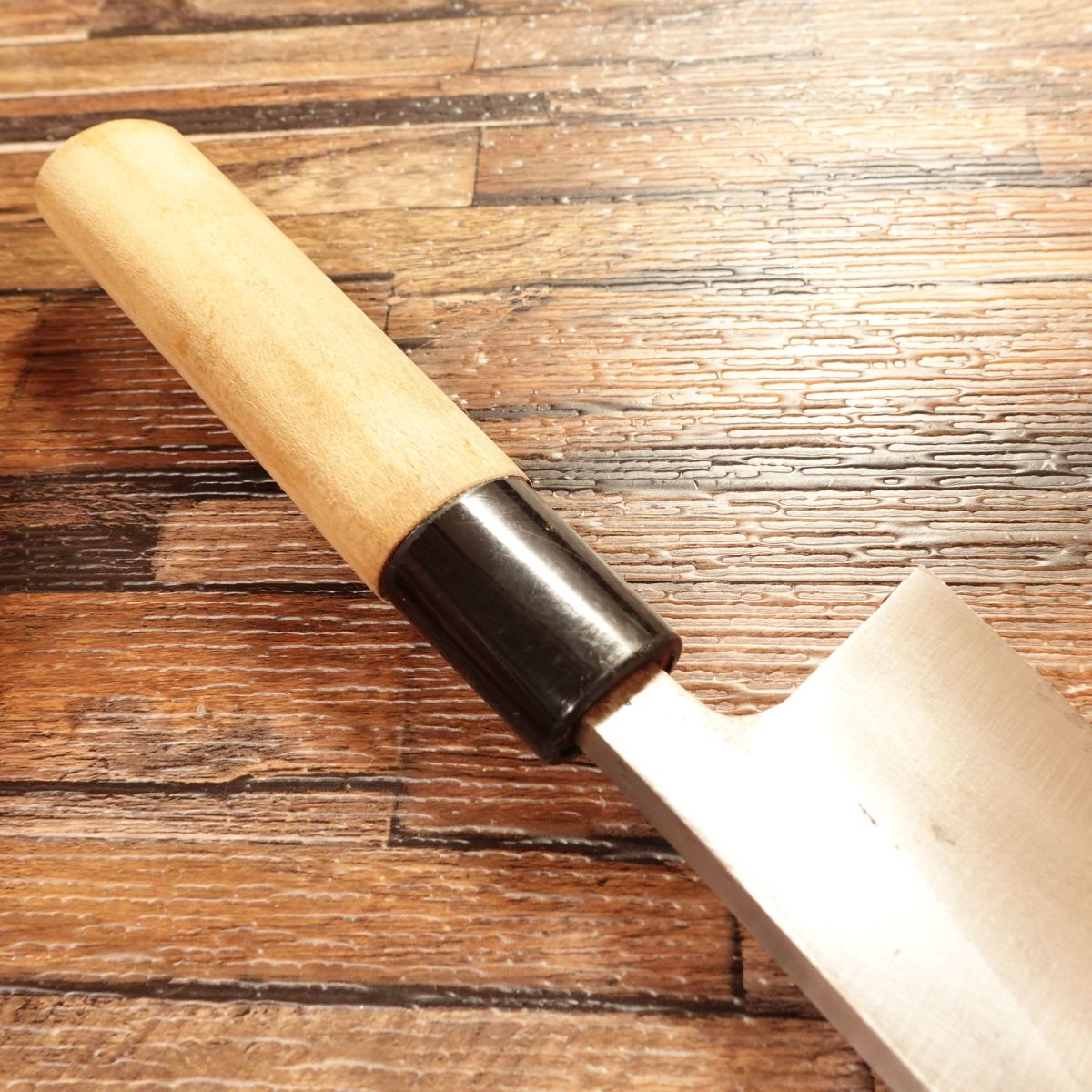 Chikakage Deba Knife, Sharpened, Seki Magoroku, Hagane, Single Bevel, 155mm