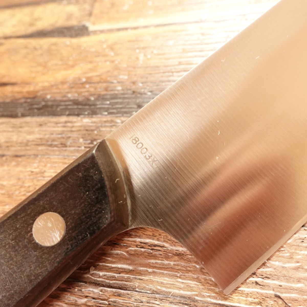 Kiya Santoku Knife, Sharpened, KIYA Edelweiss, All-Purpose Knife, With Seal & Protective Case, 180mm