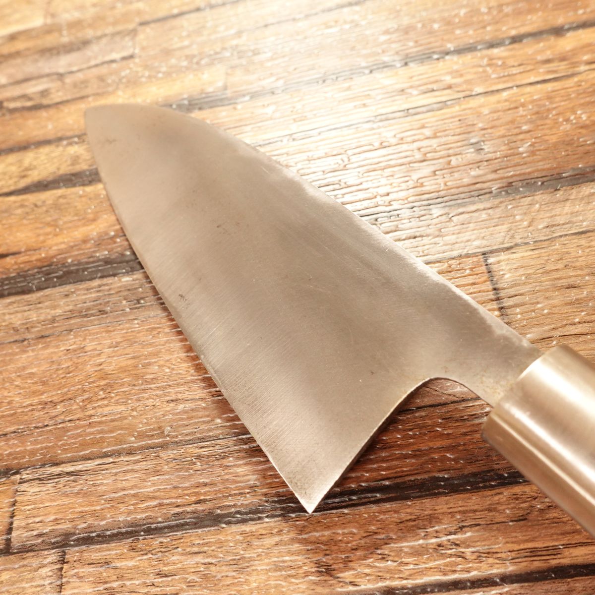 Kinboshi Deba Knife, Sharpened, Secret Forging, Kinboshi Work, 155mm