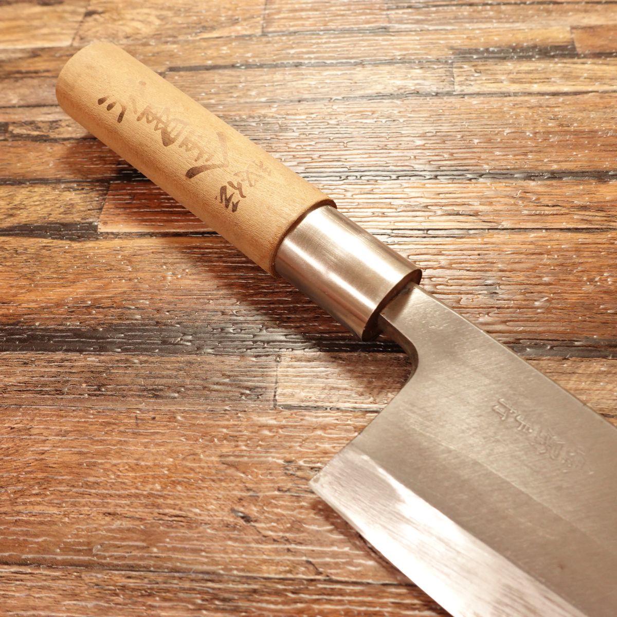 Kinboshi Deba Knife, Sharpened, Secret Forging, Kinboshi Work, 155mm