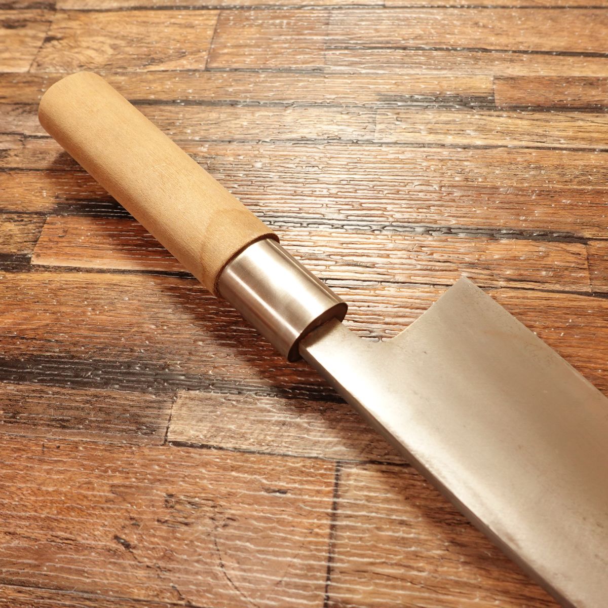 Kinboshi Deba Knife, Sharpened, Secret Forging, Kinboshi Work, 155mm