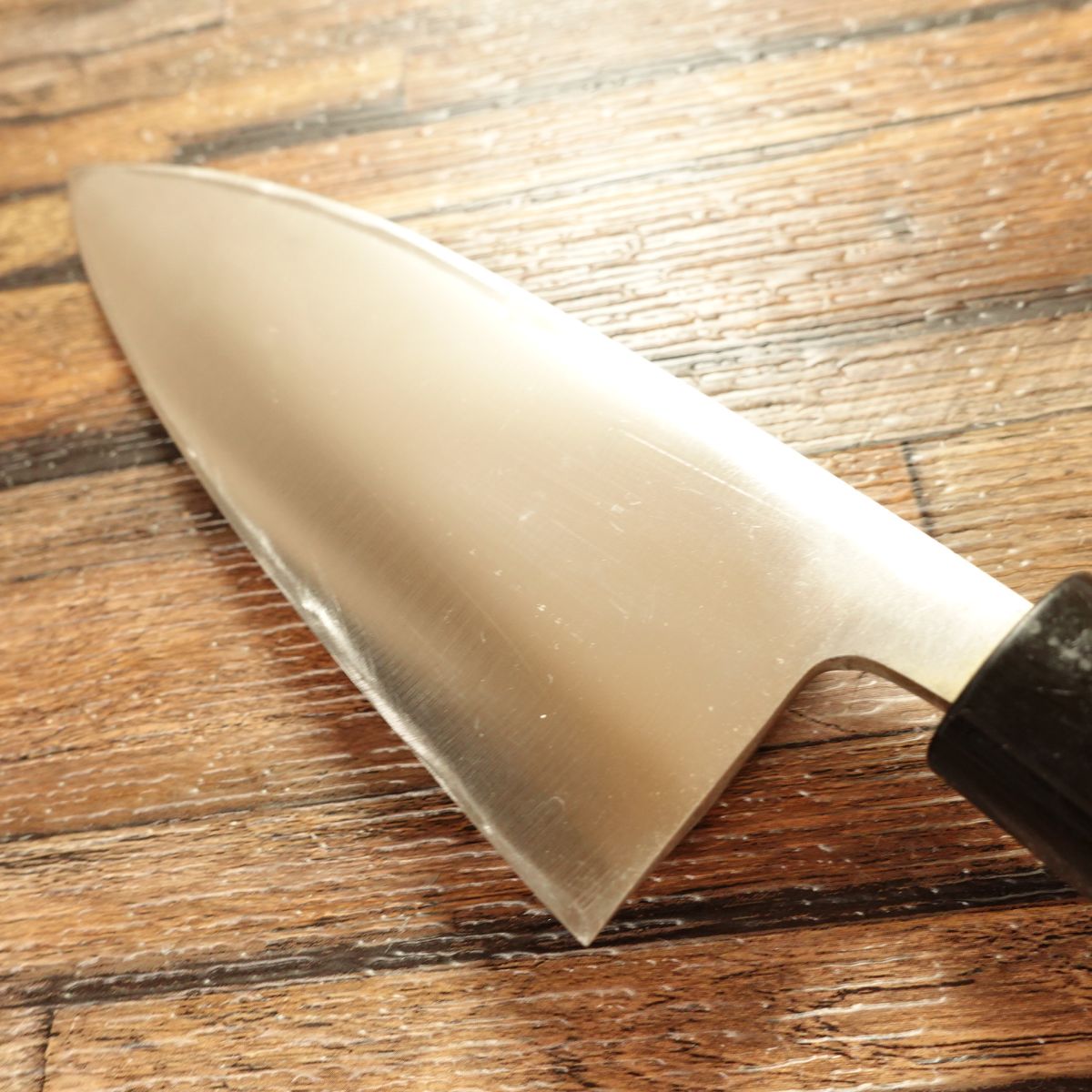 Seki Magoroku Deba Knife, Sharpened, Shun Series, Stainless Steel, Double Bevel Deba, 155mm