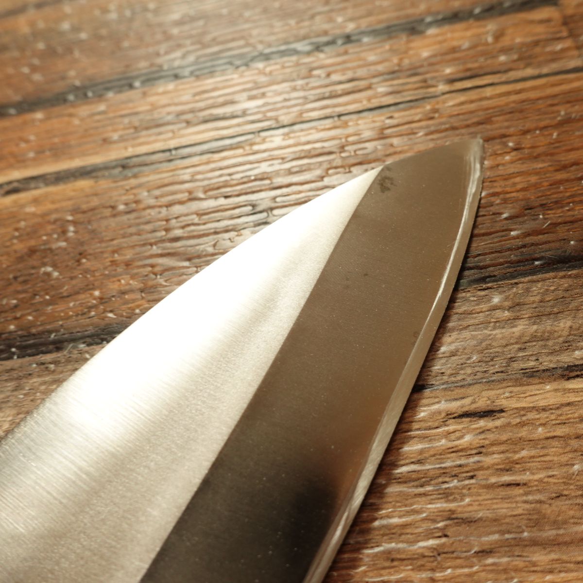 Seki Magoroku Deba Knife, Sharpened, Shun Series, Stainless Steel, Double Bevel Deba, 155mm
