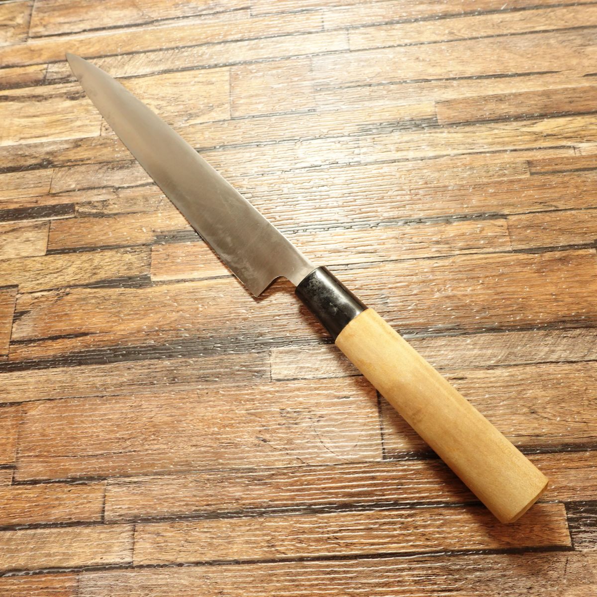 Kagemitsu Yanagiba Knife, Sharpened, Hagane Steel, Sashimi Knife, Single Bevel, 210mm