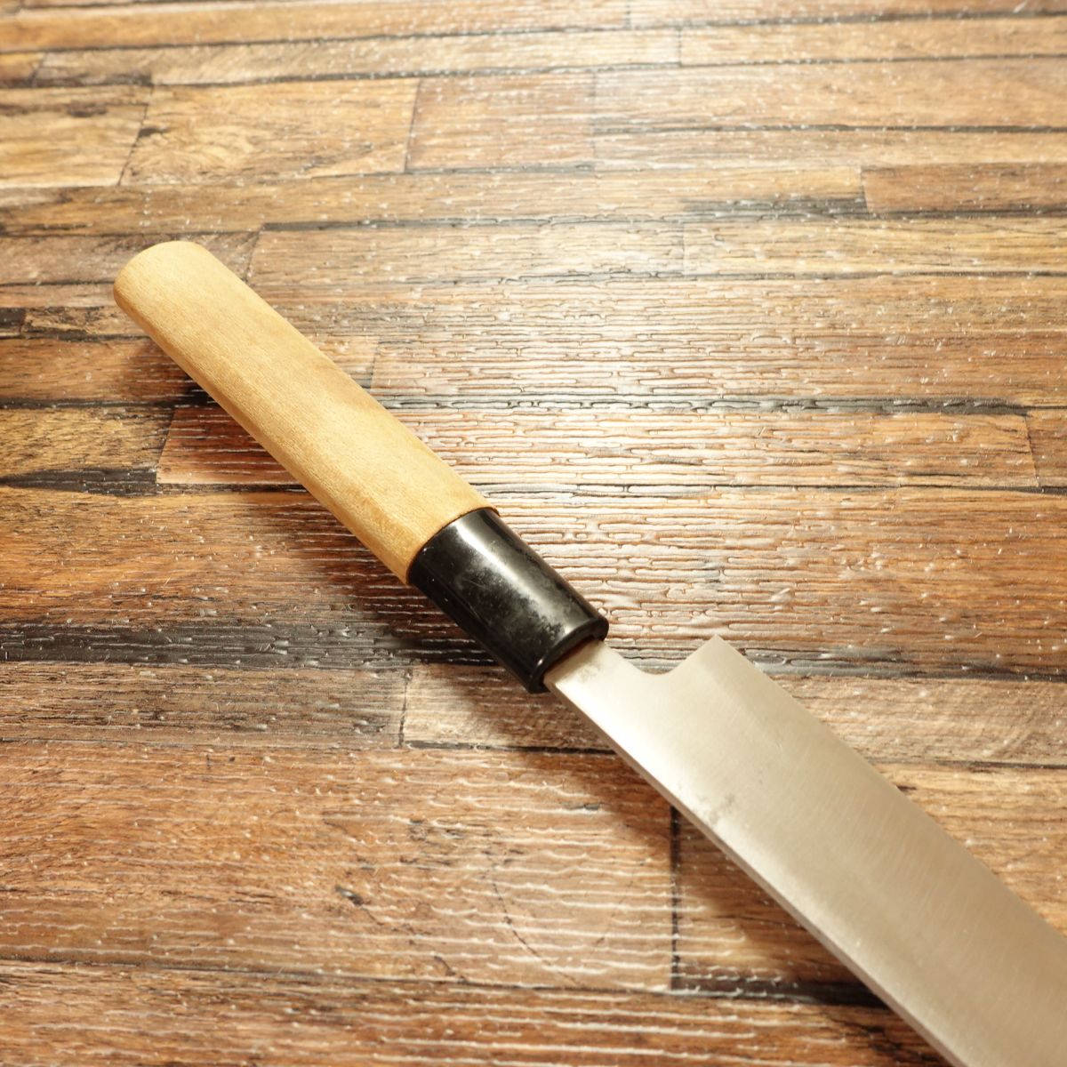 Kagemitsu Yanagiba Knife, Sharpened, Hagane Steel, Sashimi Knife, Single Bevel, 210mm