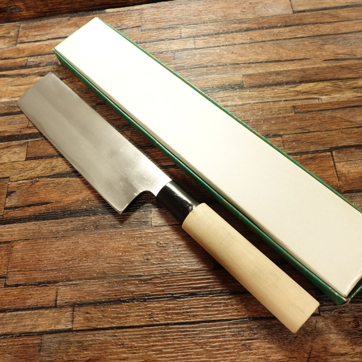 Marujyu Nakiri Knife, Sharpened, Nara Marujyu, Vegetable Knife, Nearly Unused, 170mm