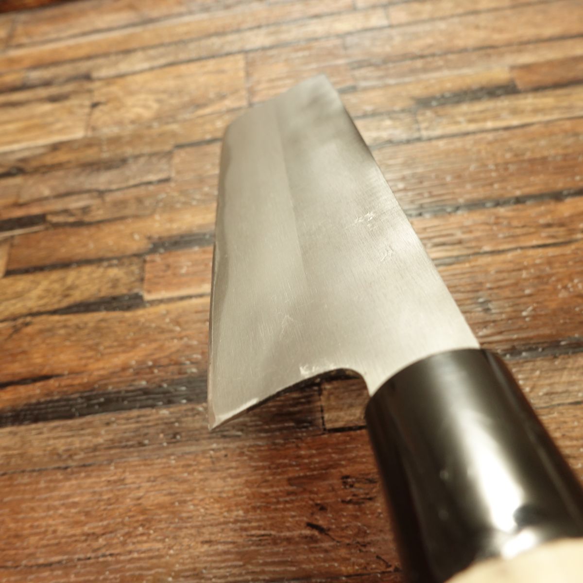 Marujyu Nakiri Knife, Sharpened, Nara Marujyu, Vegetable Knife, Nearly Unused, 170mm
