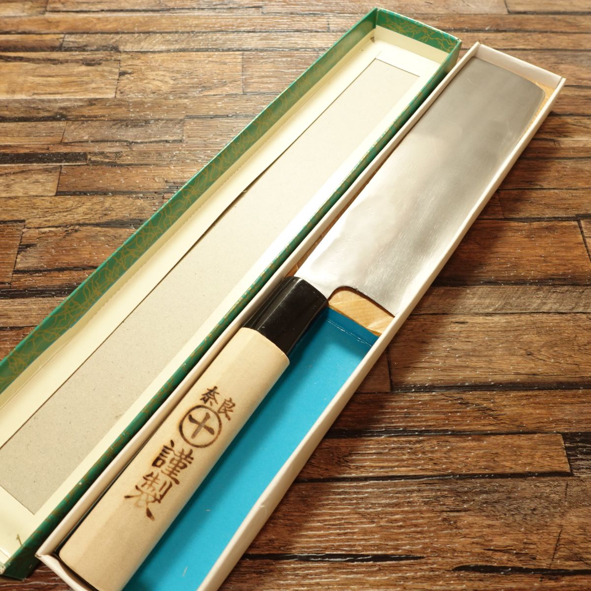 Marujyu Nakiri Knife, Sharpened, Nara Marujyu, Vegetable Knife, Nearly Unused, 170mm