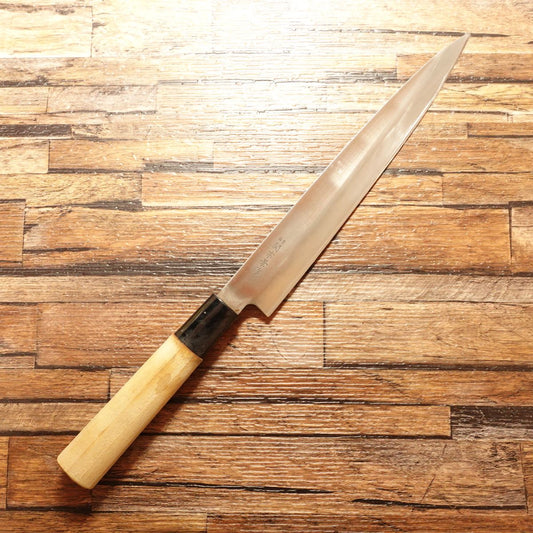 Seki Munekage Yanagiba Knife, Sharpened, Stainless, Sashimi Knife, 210mm