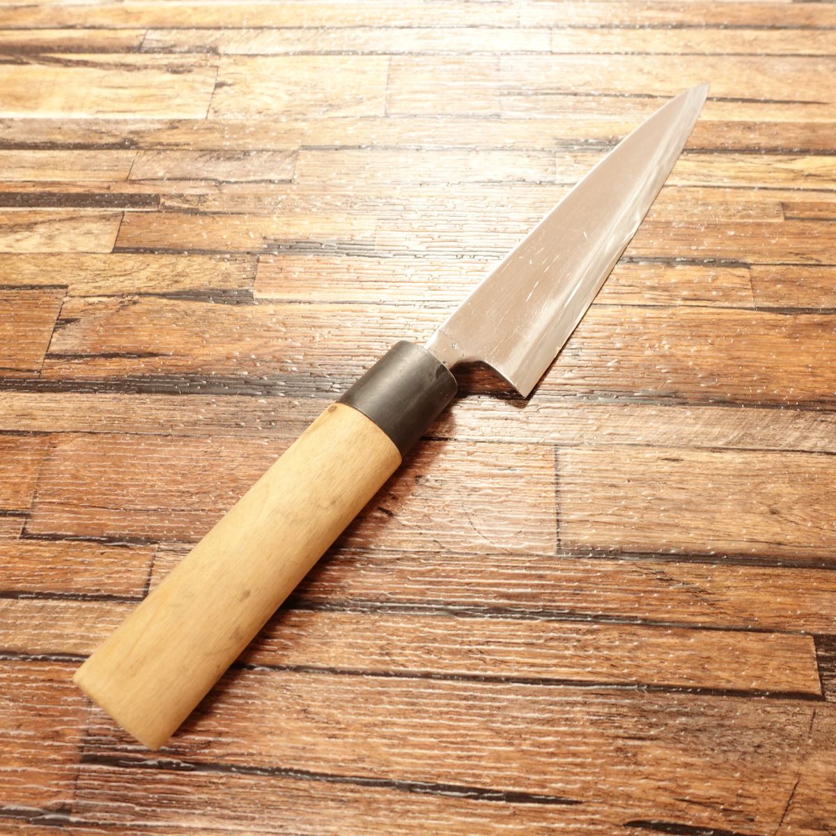 Kazunori Funayuki Knife, Sharpened, Slim Deba, Tokkyu, Single-Edged, Hand-Forged, 170mm