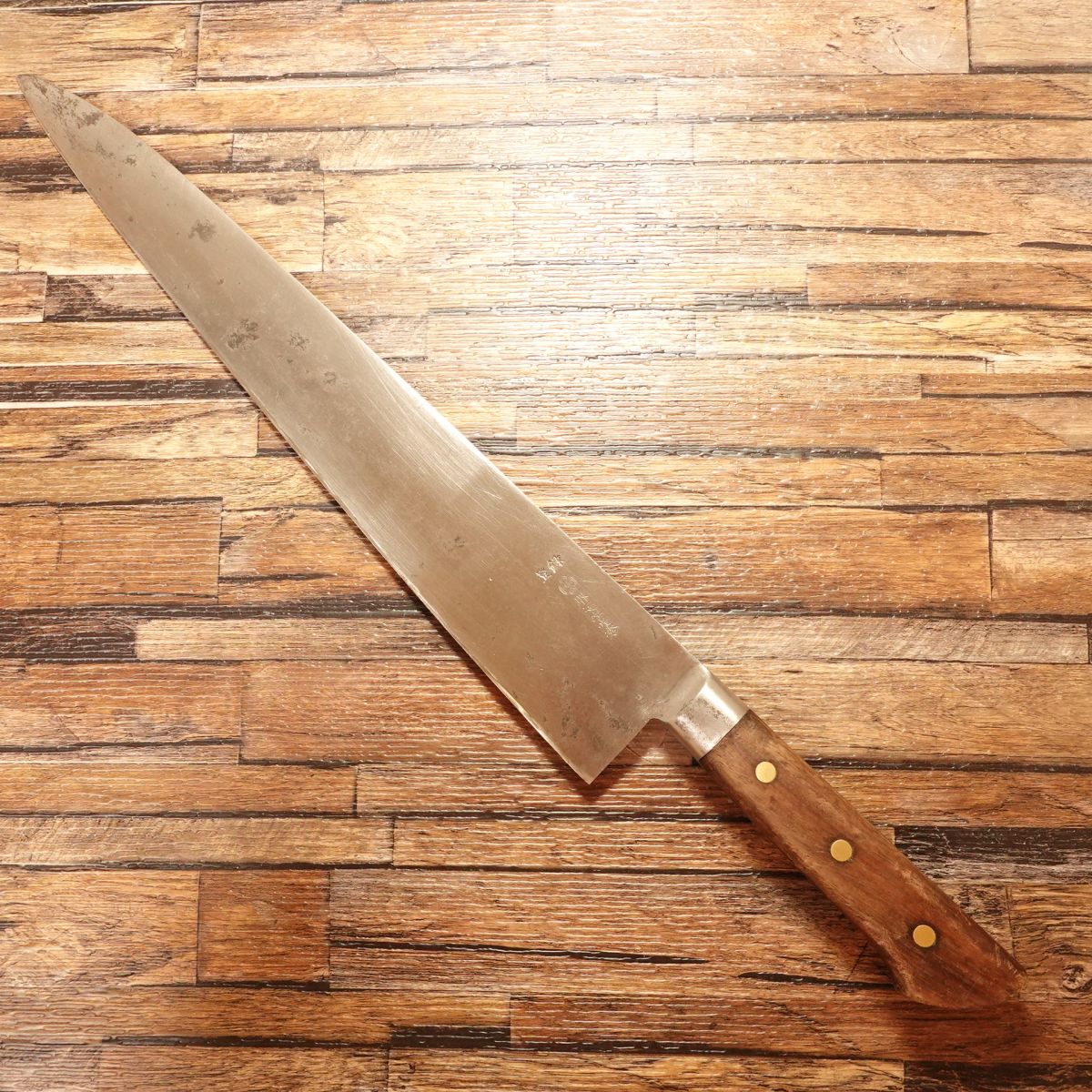 Sakai Ichimonji Mitsuhide Gyuto Knife, Sharpened, All-Purpose Chef’s Knife, Hagane, 350mm