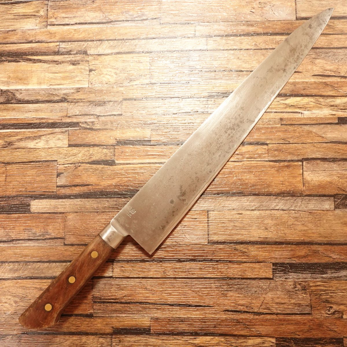 Sakai Ichimonji Mitsuhide Gyuto Knife, Sharpened, All-Purpose Chef’s Knife, Hagane, 350mm