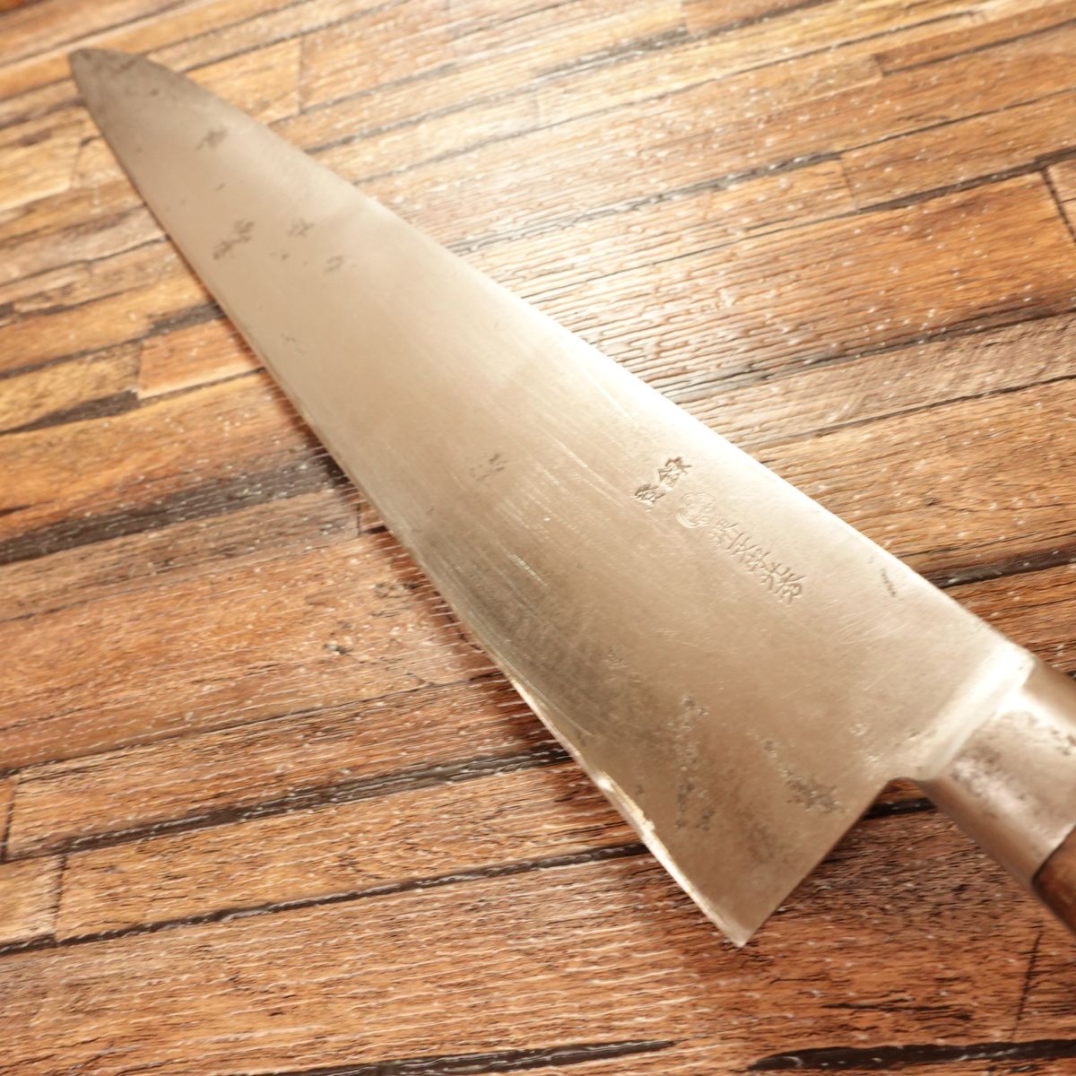 Sakai Ichimonji Mitsuhide Gyuto Knife, Sharpened, All-Purpose Chef’s Knife, Hagane, 350mm
