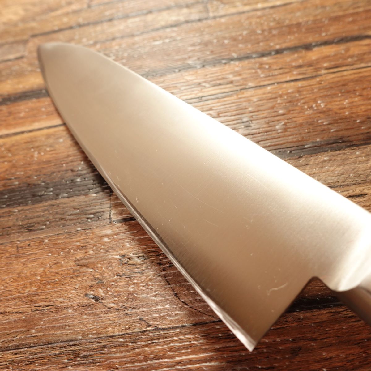 Mitake Gyuto, Sharpened, All-Purpose Knife, Mitake-Made, Hon-Wari Finish, Unused Stored Item, Boxed, 185mm