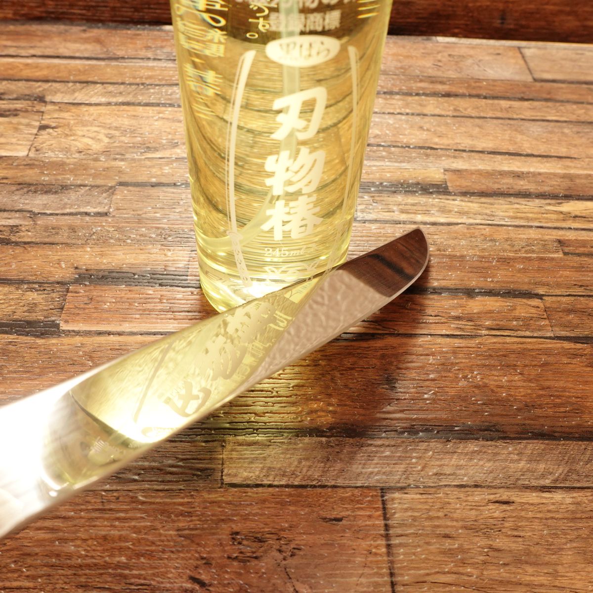 [HYPER REBORN] Carving Set, Sharpened, Steak Knife & Carving Fork, Stainless Steel, Mirror Finish, Two-Piece Set with Sheath, 205mm