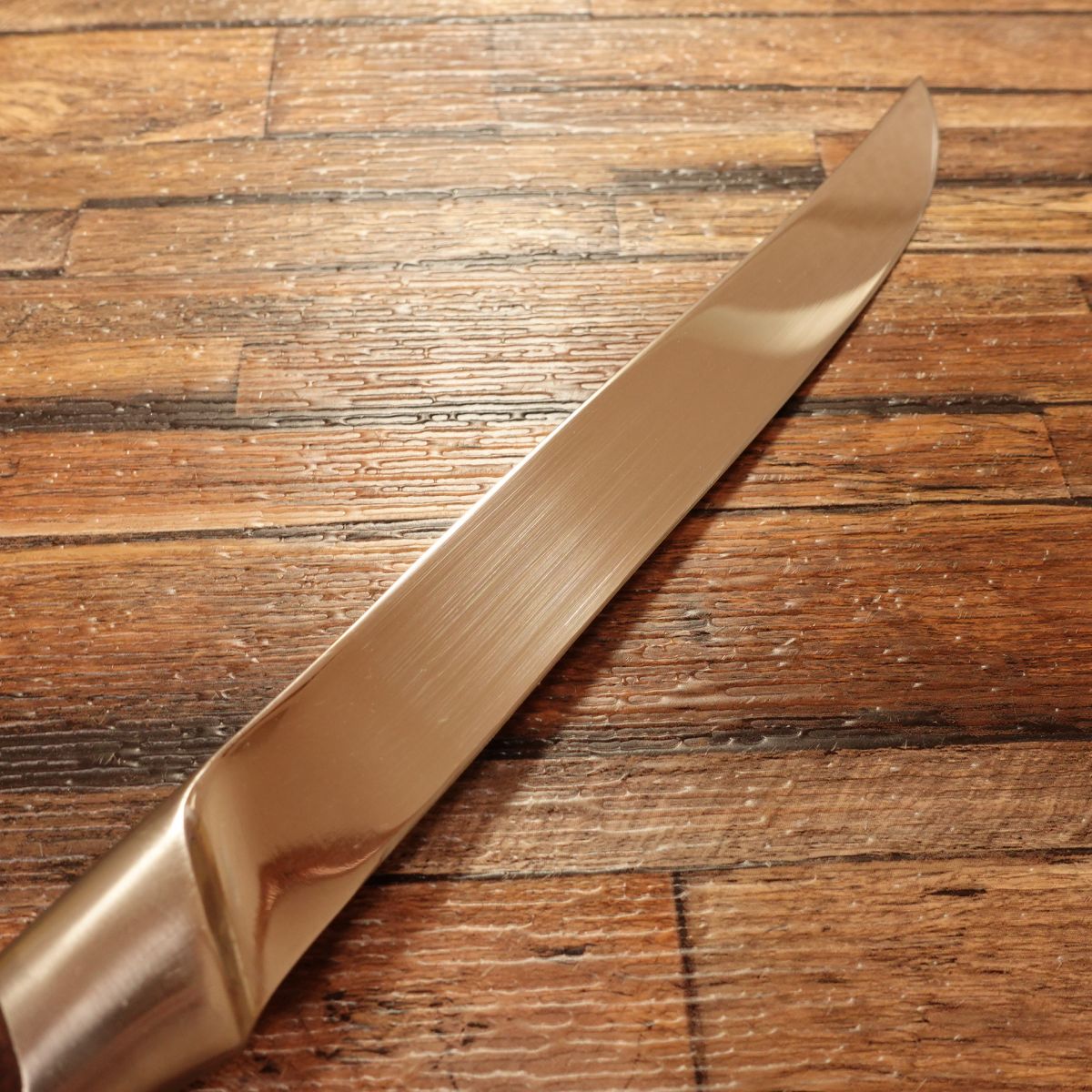 [HYPER REBORN] Carving Set, Sharpened, Steak Knife & Carving Fork, Stainless Steel, Mirror Finish, Two-Piece Set with Sheath, 205mm