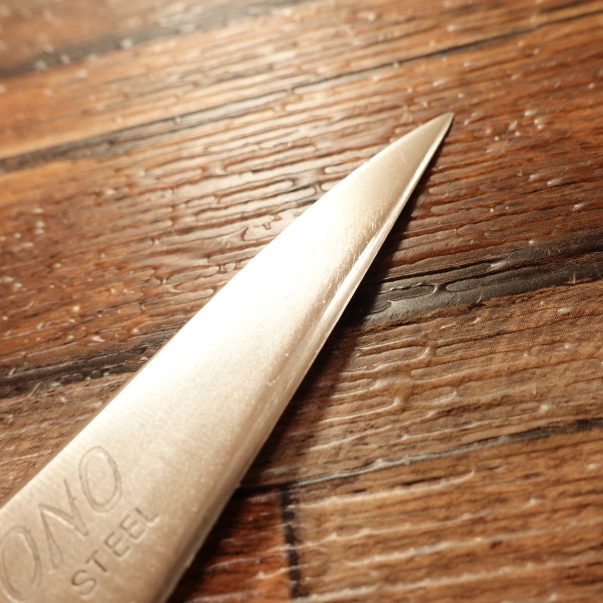 Misono Petty Knife, Sharpened, Stainless Steel, Wooden Saya, 115mm