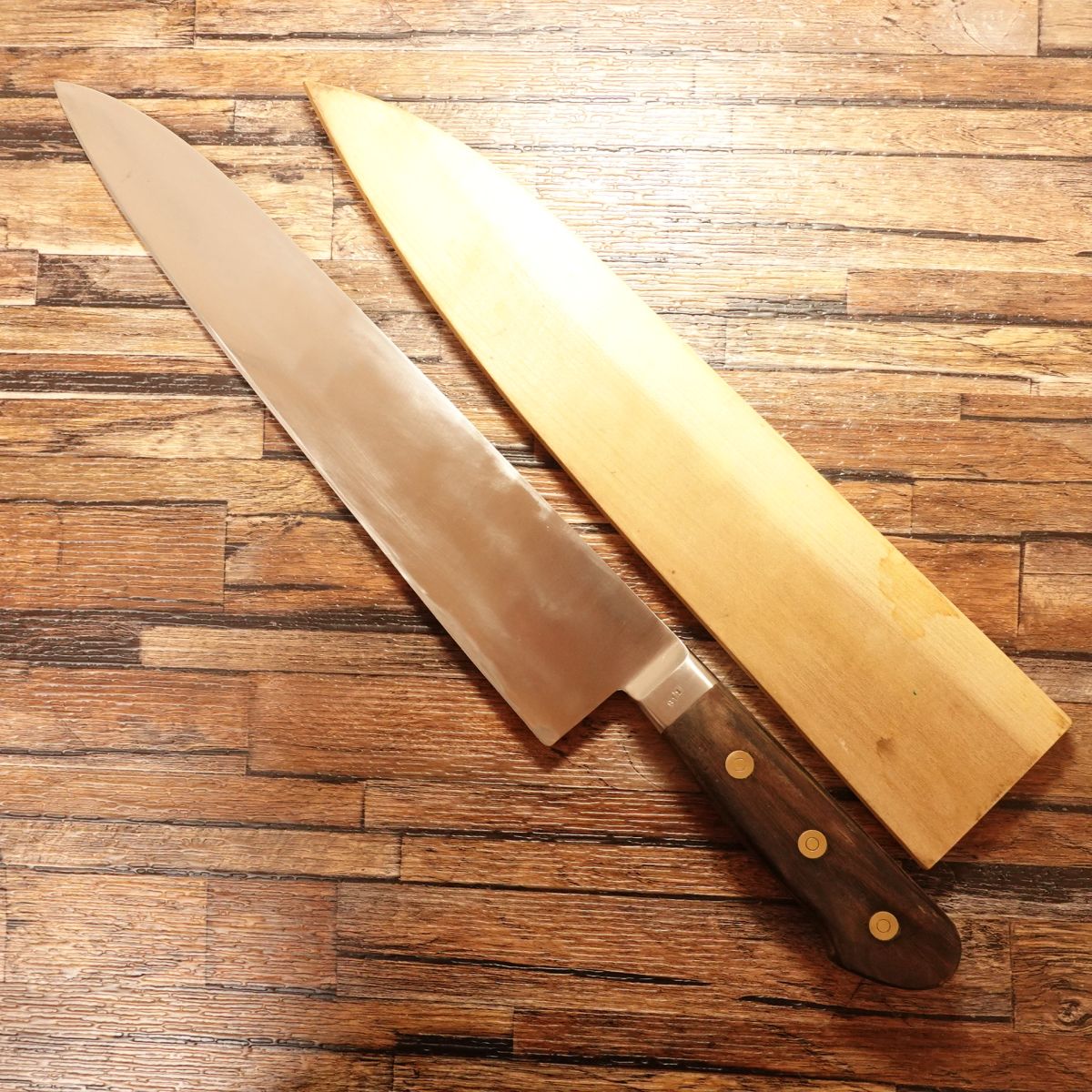 Misono Gyuto Knife, Sharpened, Misono, Stainless Steel, Wooden Saya, 295mm