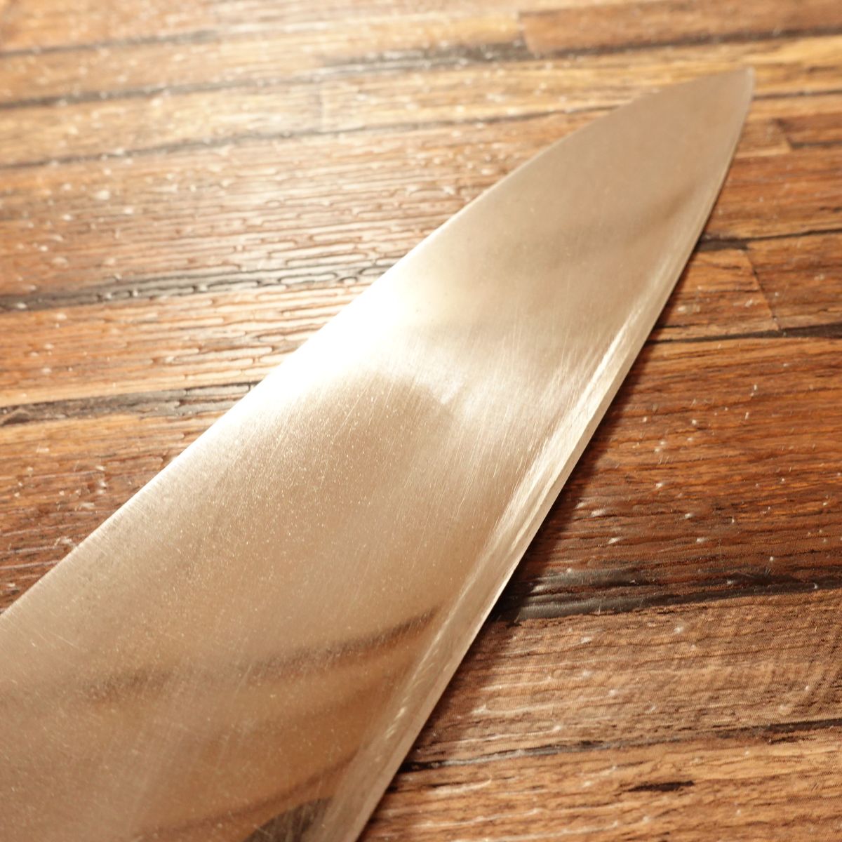 Misono Gyuto Knife, Sharpened, Misono, Swedish Steel, Faded Marking, Wooden Saya, 290mm