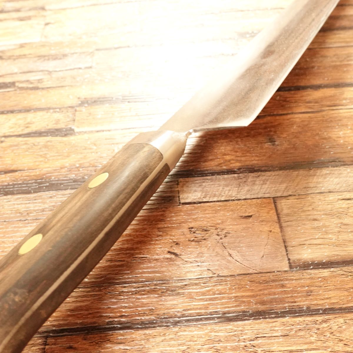 Misono Gyuto Knife, Sharpened, Misono, Swedish Steel, Faded Marking, Wooden Saya, 290mm